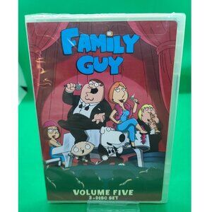 FAMILY GUY: VOLUME FIVE 5 (3-DISC SET) (DVD) New & Sealed !